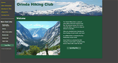 Desktop Screenshot of orindahiking.org